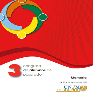 Imagen sobre la Memoria del Tercer Congreso de Alumnos de Posgrado de la UNAM 