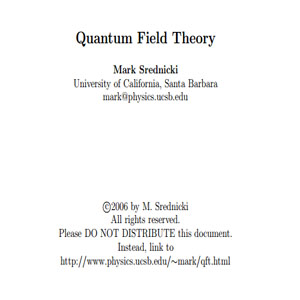 Imagen sobre  Quantum field theory