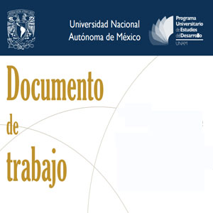 Imagen sobre Documentos de trabajo del Programa Universitario de Estudios del Desarrollo. 