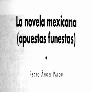 Imagen sobre la novela mexicana.