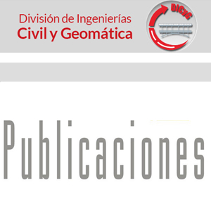 Imagen sobre Publicaciones de la División de Ingenierías Civil y Geomática. 
