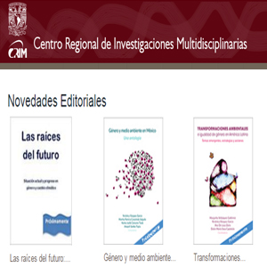 Imagen sobre Publicaciones del Centro Regional de Investigaciones Multidisciplinarias. 
