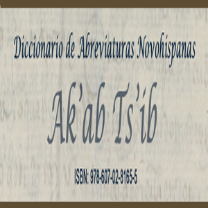 Imagen sobre Diccionario de Abreviaturas Novohispanas.