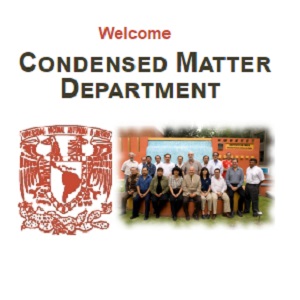 Imagen sobre Condensed Matter Department
