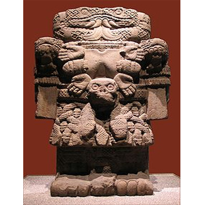 Coatlicue, escultura mexica.