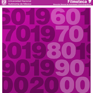 Imagen sobre la cronología de la Filmoteca de 1960 hasta el 2000