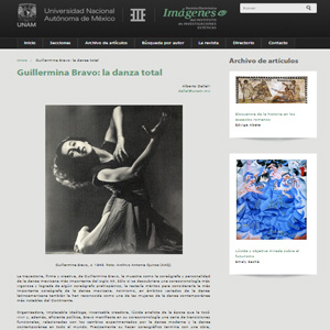 Imagen sobre Guillermina Bravo: la danza total 