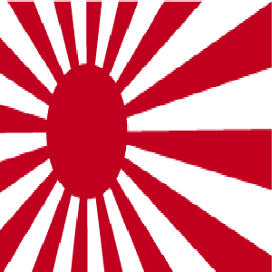 Bandera Japón imperial