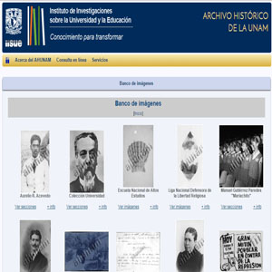 Imágenes del Archivo Histórico de la UNAM 