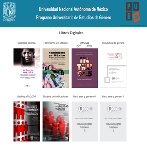 Libros digitales del Programa Universitario de Estudios de Género