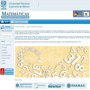 Imagen sobre Matemáticas: lecciones interactivas 
