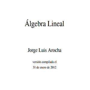 Imagen sobre Álgebra lineal 