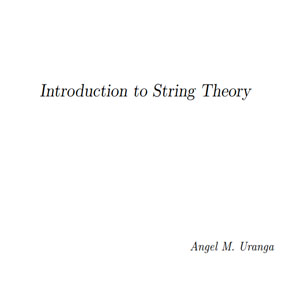 Imagen sobre Introduction to String Theory 