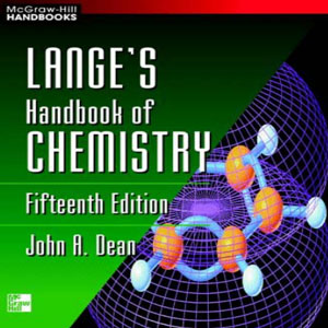 Imagen sobre Lange's  handbook of chemistry