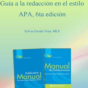 Imagen sobre Guía a la redacción en el estilo APA.