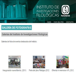 Imagen sobre Galería de fotografías del Instituto de Investigaciones Filológicas.