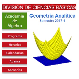 Imagen sobre Geometría Analítica.
