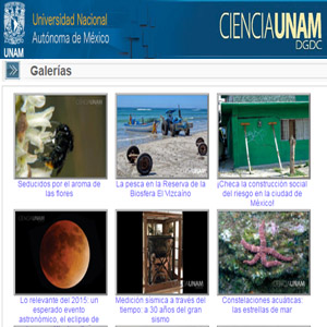 Imagen sobre las Galerías de Ciencia UNAM