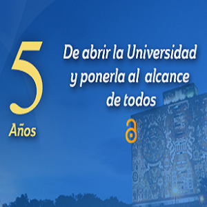 Imagen sobre Toda la UNAM en Línea cumple 5 años. 
