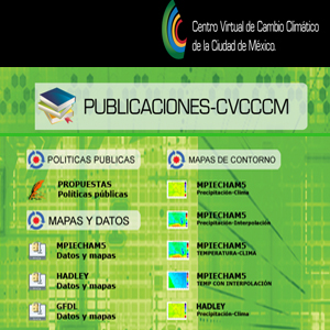 Imagen sobre Publicaciones del Centro Virtual de Cambio Climático de la Ciudad de México. 