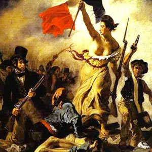 Imagen sobre las revoluciones burguesas. 
