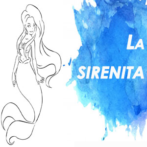 Imagen sobre La sirenita. 