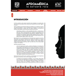 Página principal de Afroamérica. La tercera raíz 