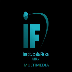 Logo del instituto haciendo referencia a los recursos multimedia, fondo negro letras en color turquesa